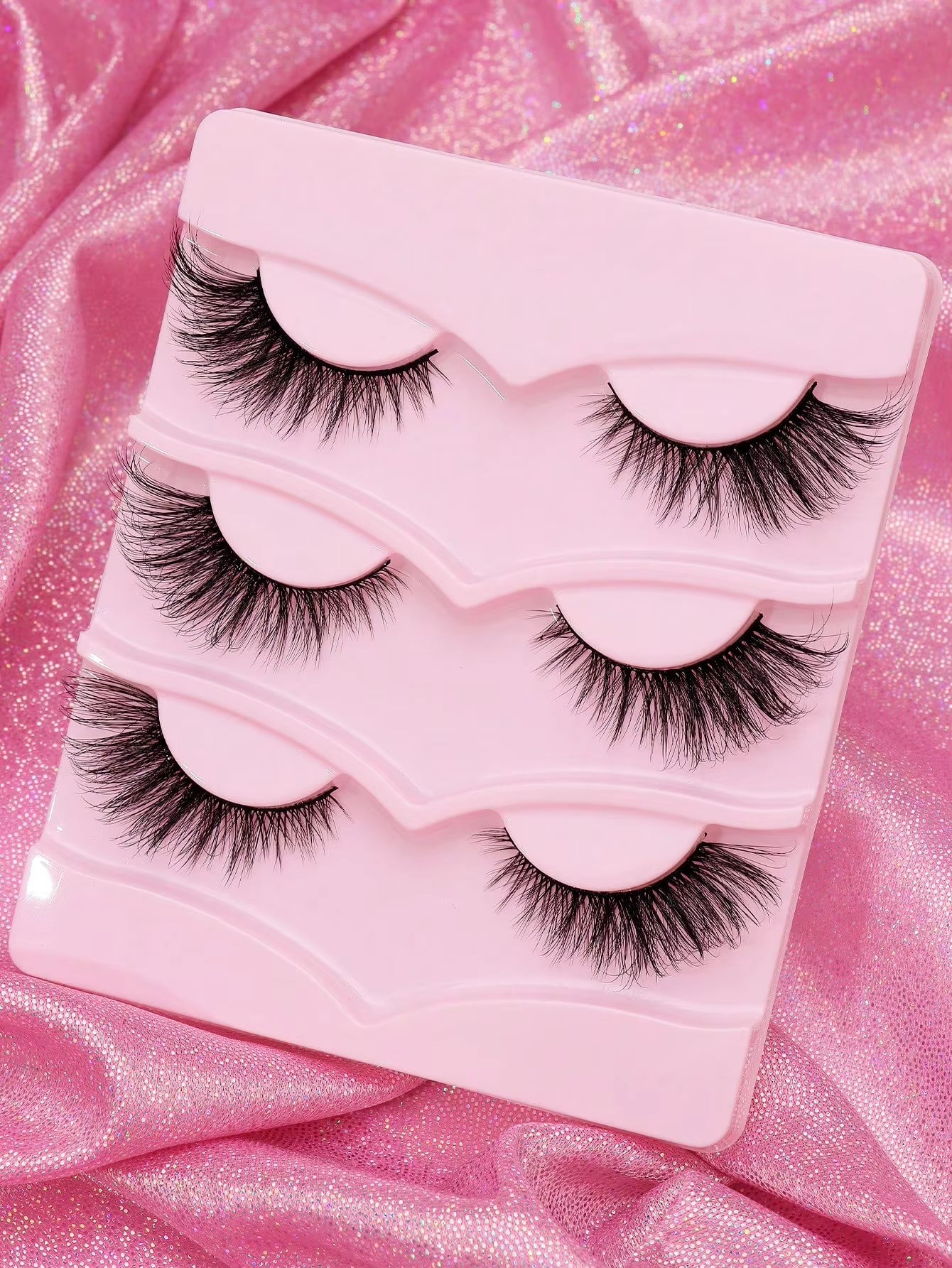 5 Pairs Cat Eye Lashes Faux Mink Eyelashes Winged End Eye Elongated Eyelashes Natural Long Manga Lashes Fake Lashes Makeup