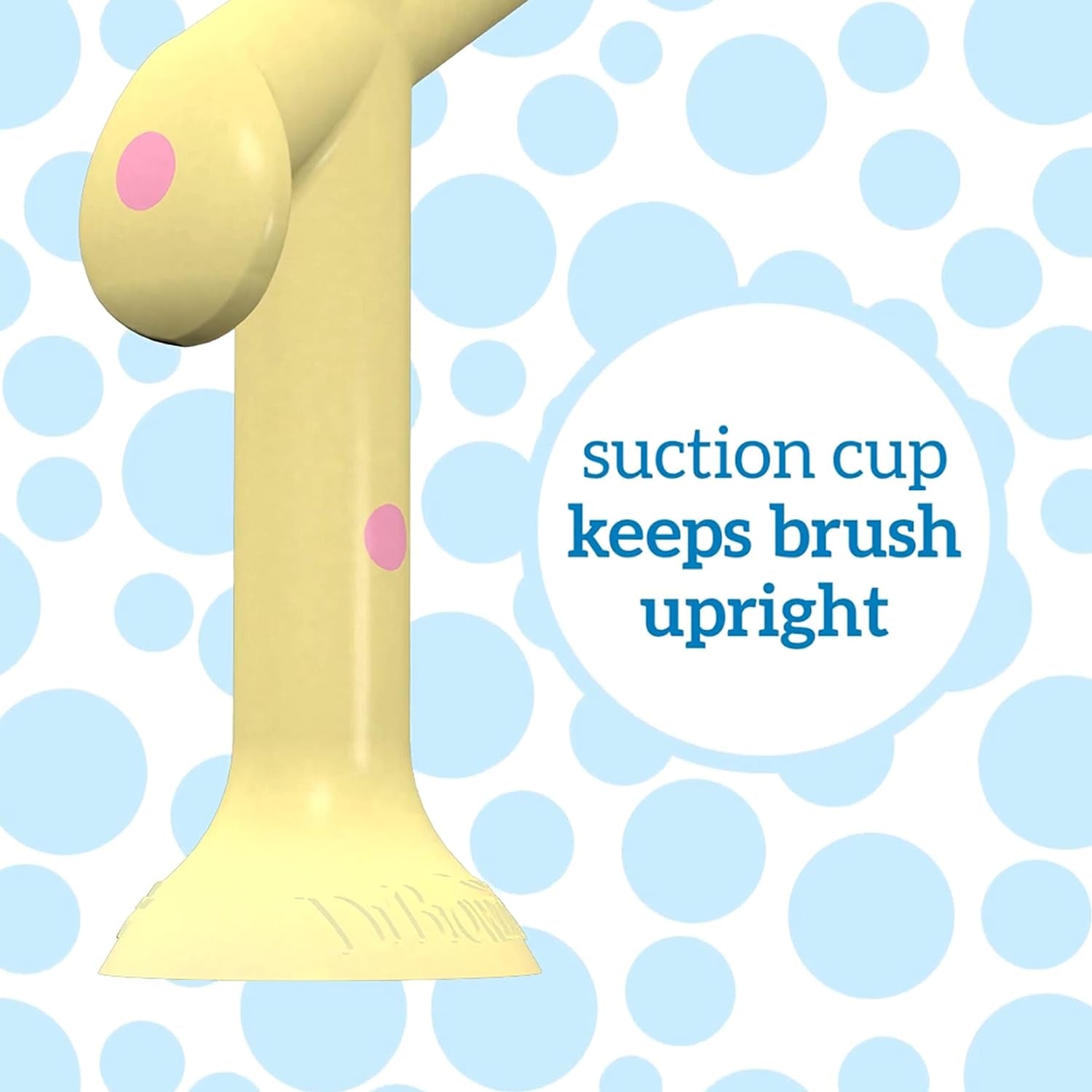 Baby and Toddler Toothbrush, Flamingo 1-Pack, 1-4 Years