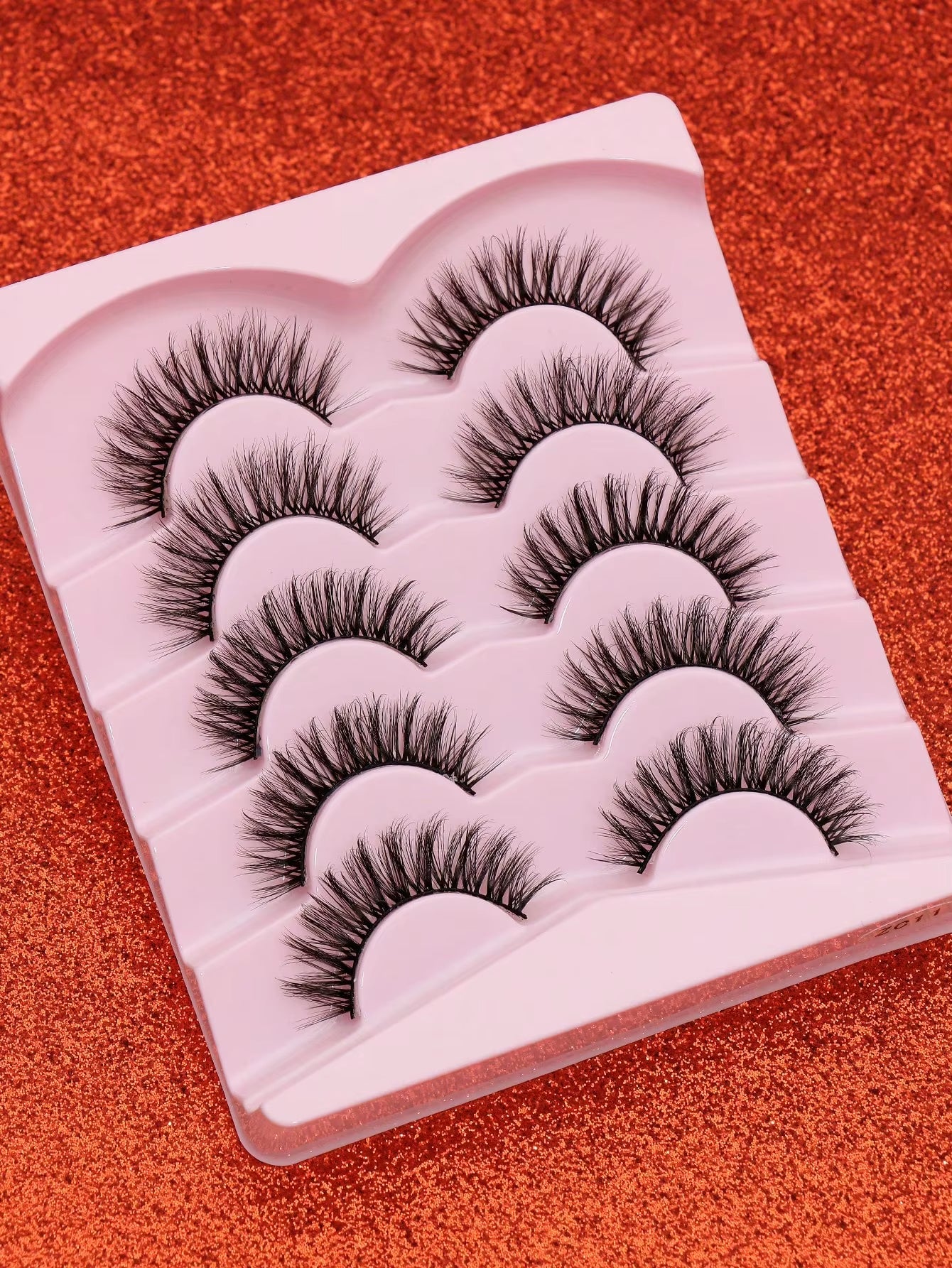 5 Pairs Cat Eye Lashes Faux Mink Eyelashes Winged End Eye Elongated Eyelashes Natural Long Manga Lashes Fake Lashes Makeup
